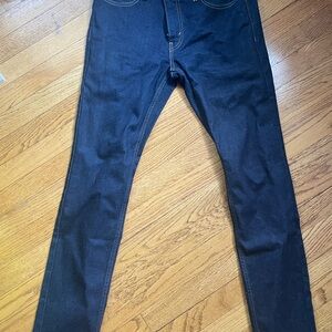 Levi's Blue Skinny Jeans with Smooth Texture
